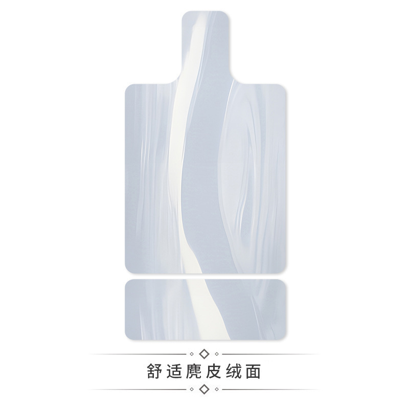 跨境麂皮绒lulu撞色普拉提核心床垫橡胶瑜伽垫吸汗器械印花专用垫|undefined
