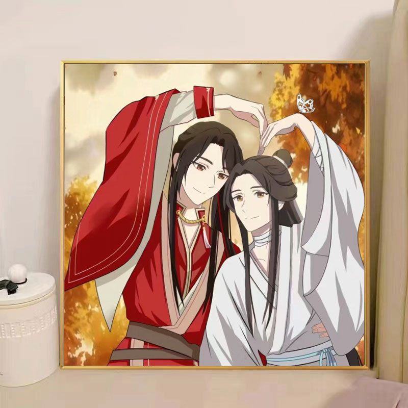 Moaodiantianguan デジタル油絵 diy 手作りデジタル着色漫画アニメーション減圧装飾画メーカー卸売|undefined