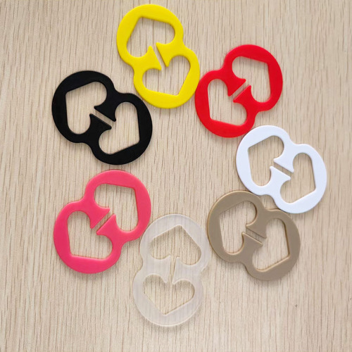 Underwear shoulder straps, anti-slip buckles, bra straps, anti-slip shoulder invisible bra, adjustable, light-free, beautiful back, transparent buckles