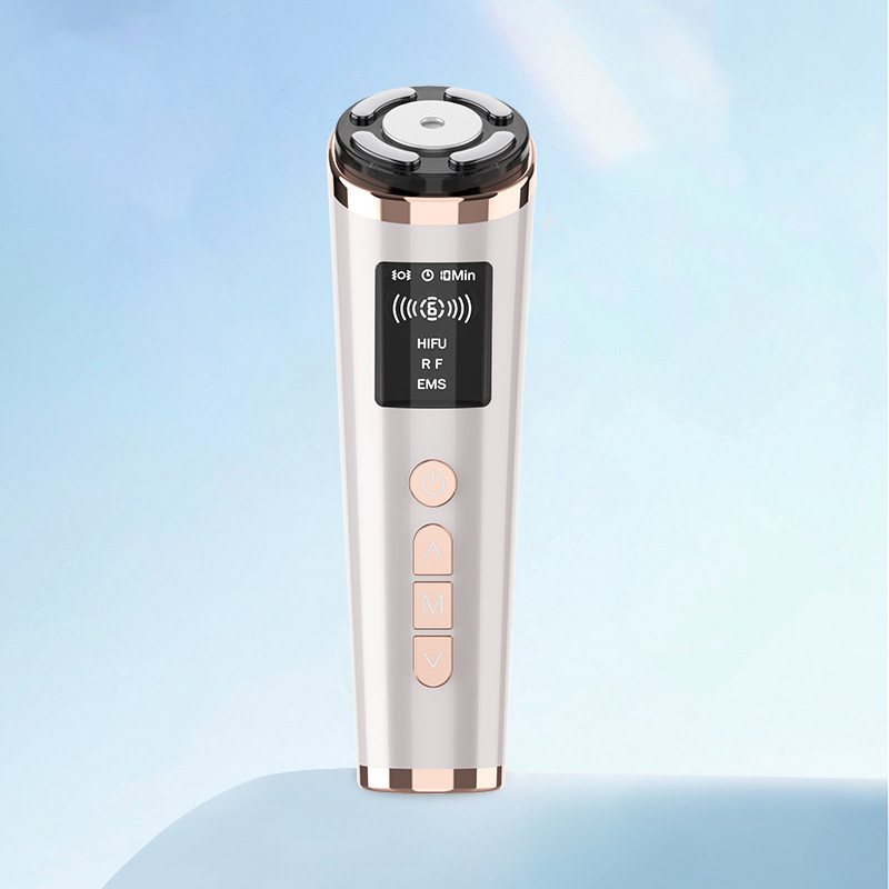 新しい美容器具家庭用フェイシャル EMS 微電流肌若返り導入器具振動マッサージクロスボーダー工場|undefined