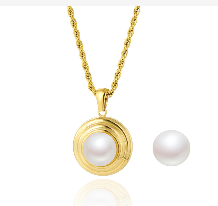Gold Plated, Real Gold Plated Plating Material PVD Coated Real Gold Plated 304 Stainless Steel Waterproof Non Tarnish 304 Stainless Steel