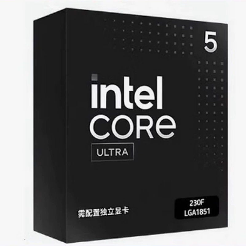 Core 15th Generation Ultra 5 230F 10-core 10-thread Delta desktop boxed processor CPU