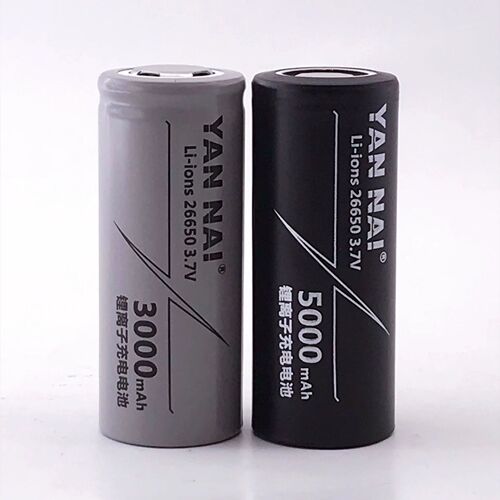Wholesale factory 26650 lithium battery 3.7V rechargeable battery 2500-3000mAh strong light flashlight rechargeable