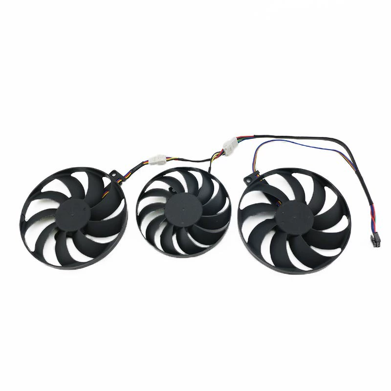 Подходит для ASUS RX 5600 / RX 5700 / RX 5700XT TUF, вентилятор охлаждения видеокарты T129