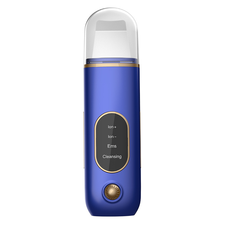 跨境电动铲皮机毛孔清洁导入导出洁面美容仪USB充电超声波铲皮仪