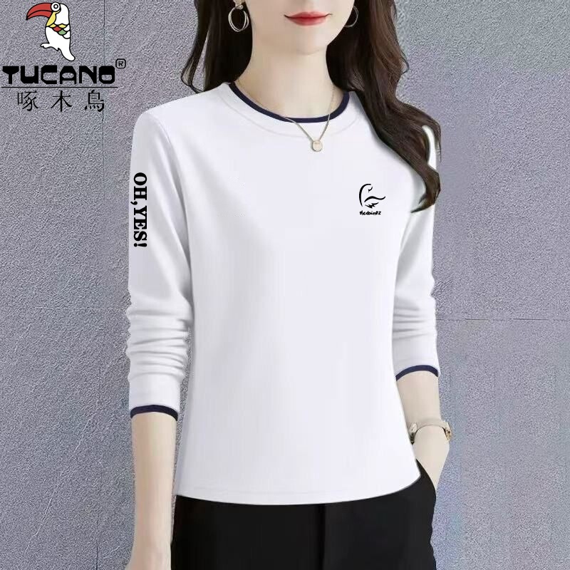Pure cotton autumn and winter stylish and fashionable plus-size long-sleeve shirt, casual style, versatile for women Pure cotton autumn and winter stylish and fashionable plus-size long-sleeve shirt, casual style, versatile for women