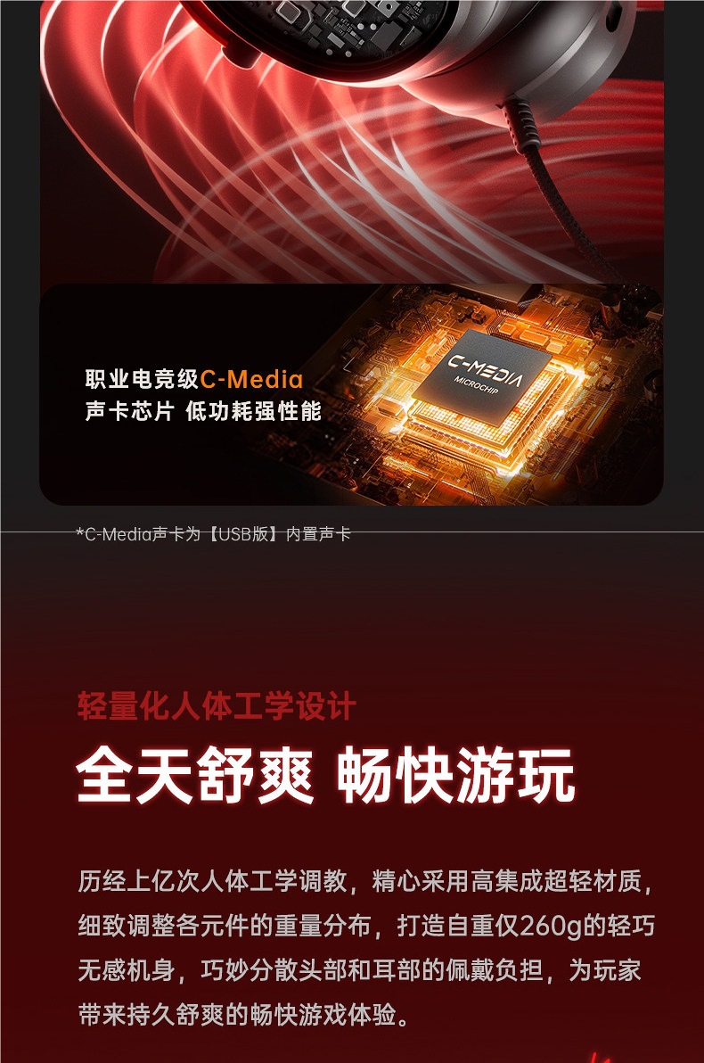 iKF V11S【Wired Version】Gaming Headset Over-Ear USB Interface 7.1 Channel with Microphone Delta