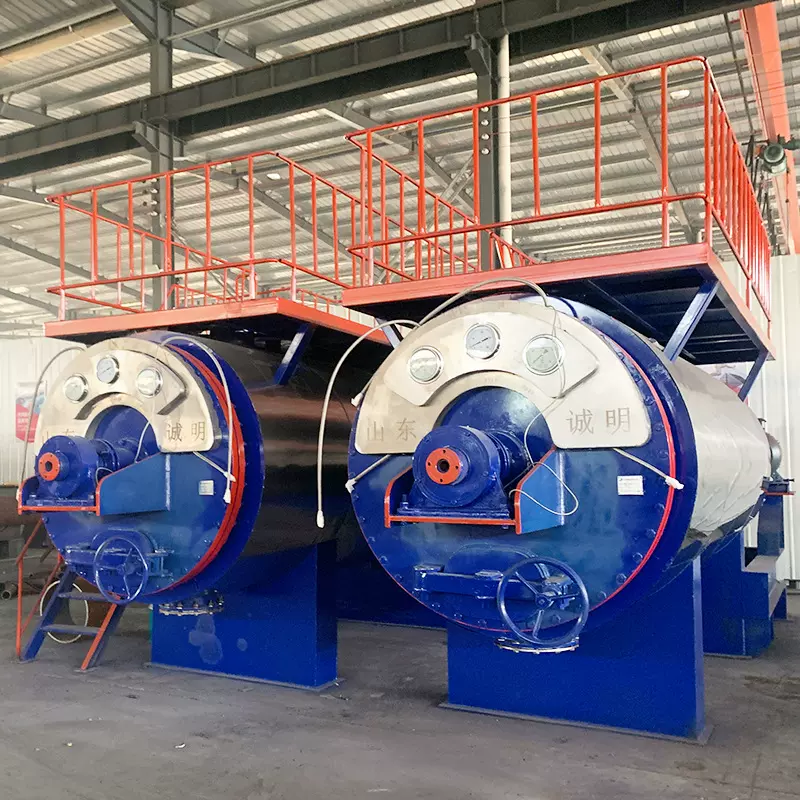 养猪场多功能畜禽无害化处理设备鸭架鸡架羽毛粉盘管烘干机商用