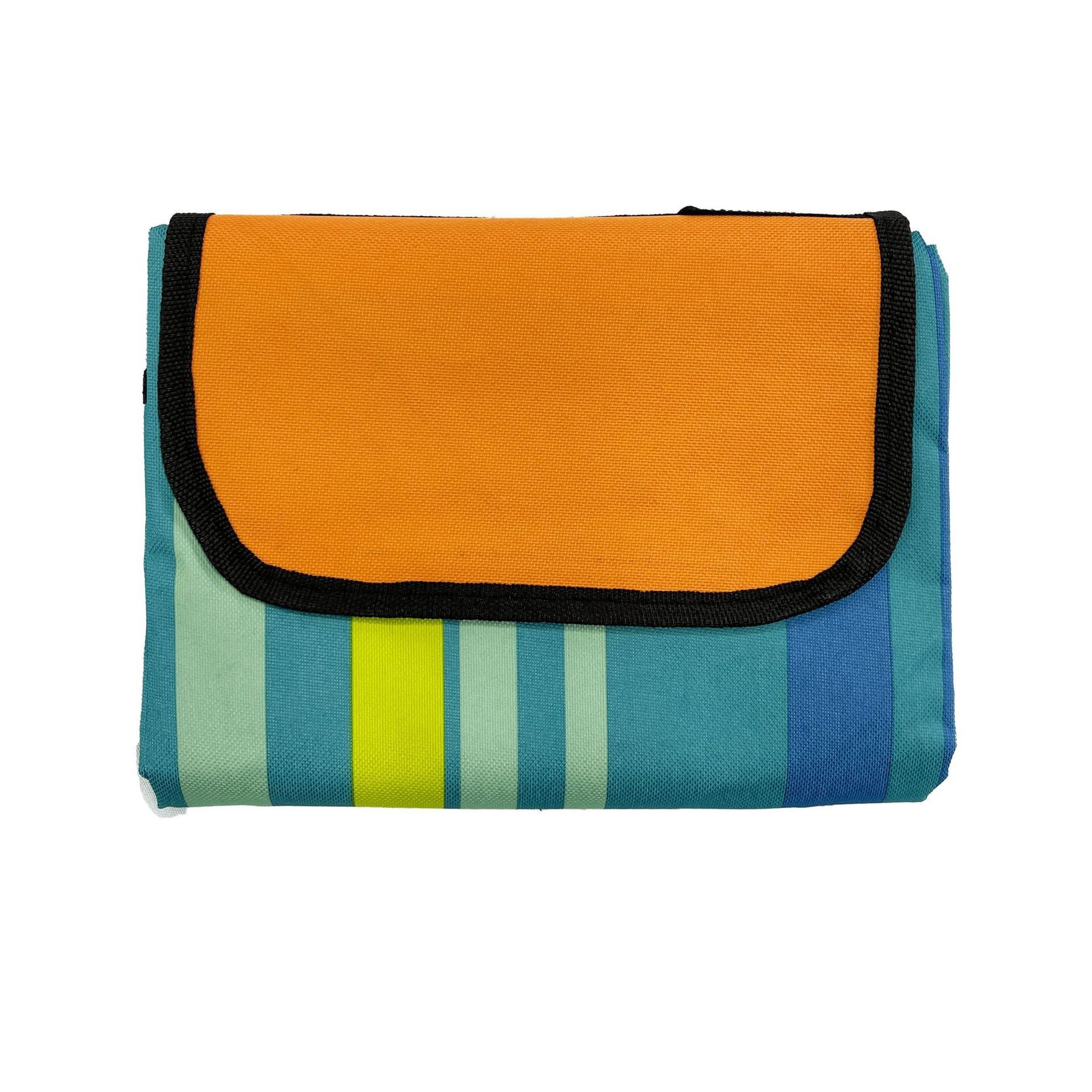 컬러 줄무늬 (랜덤) 100cm * 150cm 방수 피크닉 매트