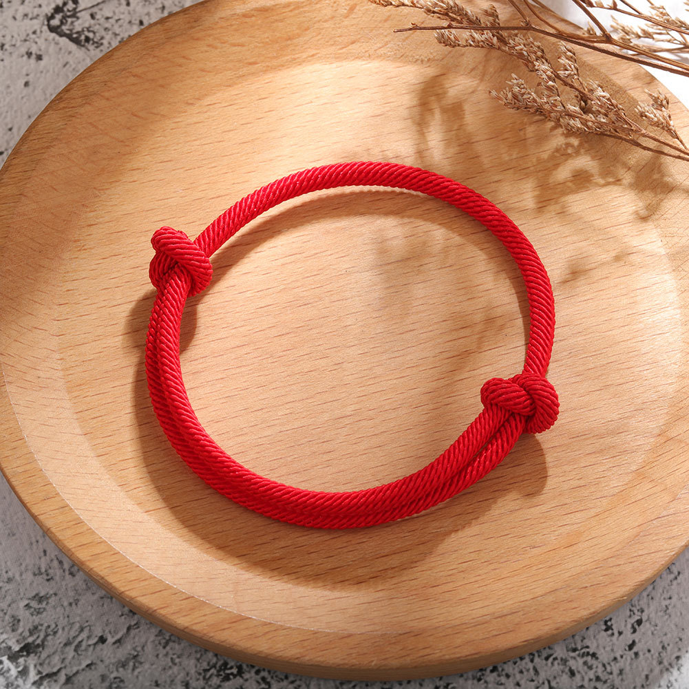 11g Weight Bracelets Classification Polyester Chain Material 1 Piece Quantity Holiday, Daily Occasion Dacron thread Material Round Pattern Couple Gender Simple Style, Classic Style Style Simple Style Classic Style Round Dacron Thread Wholesale Bracelets 8