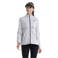 PGM Golf Женское пальто осенне-зимняя одежда для гольфа теплая Талия-плотное спортивное пальто с воротником-стойкой от производителя