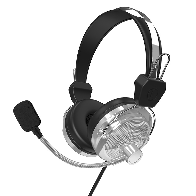 Nuevos auriculares 301 cómodos para usar llamadas de reducción de ruido juegos de deportes electrónicos computadora auriculares con cable en stock