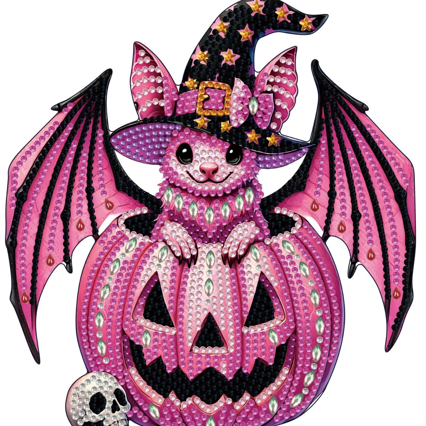 Diamante de bricolaje hecho a mano transfronterizo dibujo punto diamante 5D placa de yeso tridimensional adorno de juguete dinosaurio dibujos animados pintura infantil