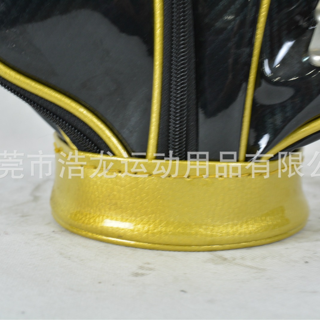 Amazon Venta caliente Cristal de cuero sintético compuesto bolsa de regalo de golf bolsa de vino de golf Venta caliente transfronteriza