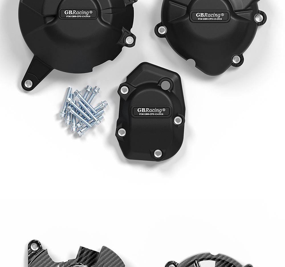 Suitable for Kawasaki Z900 17-26 Years, Engine Anti-Fall Cover, Gbracing Engine Protection Cover, Side Cover