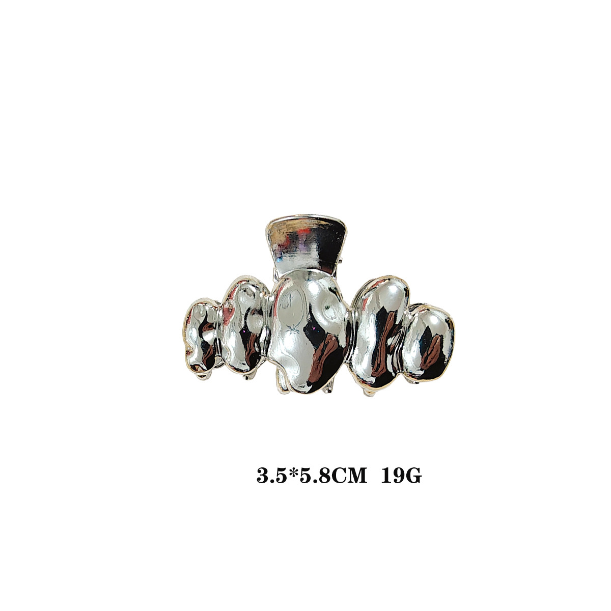 Vintage haarclip met schelp geometrisch design voor dames_voghion.com