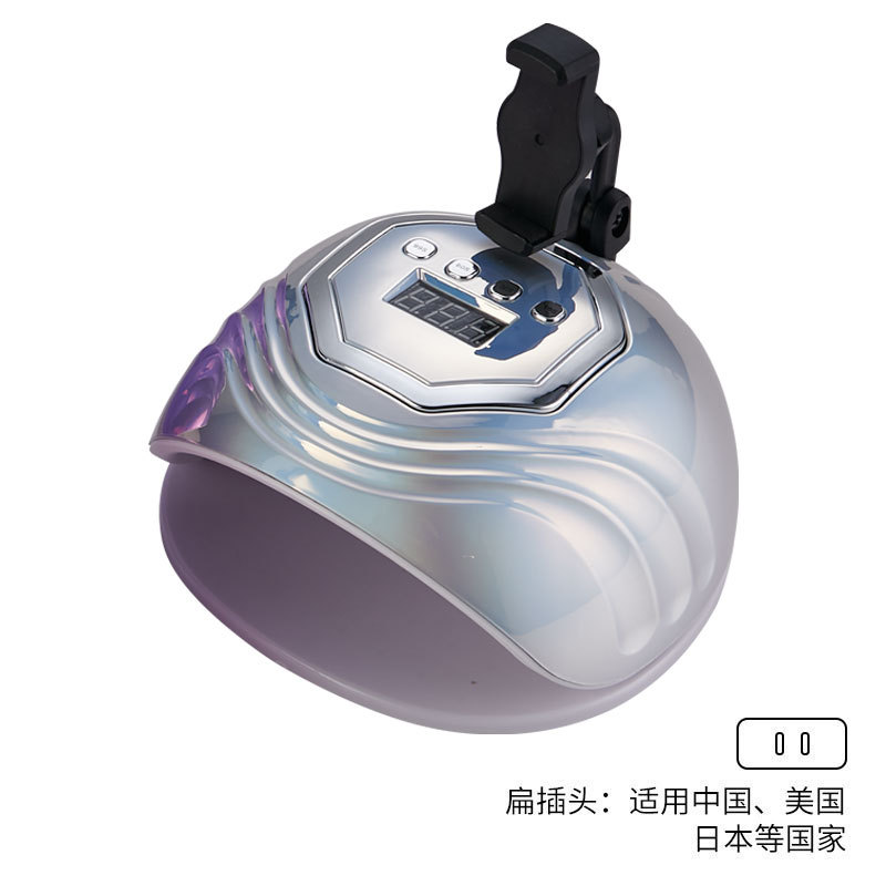 Lámpara de Uñas de Alta Potencia de 280W con Luz Roja, Lámpara UV Portátil para Curar Esmalte de Uñas en Gel, Venta al por Mayor Transfronteriza