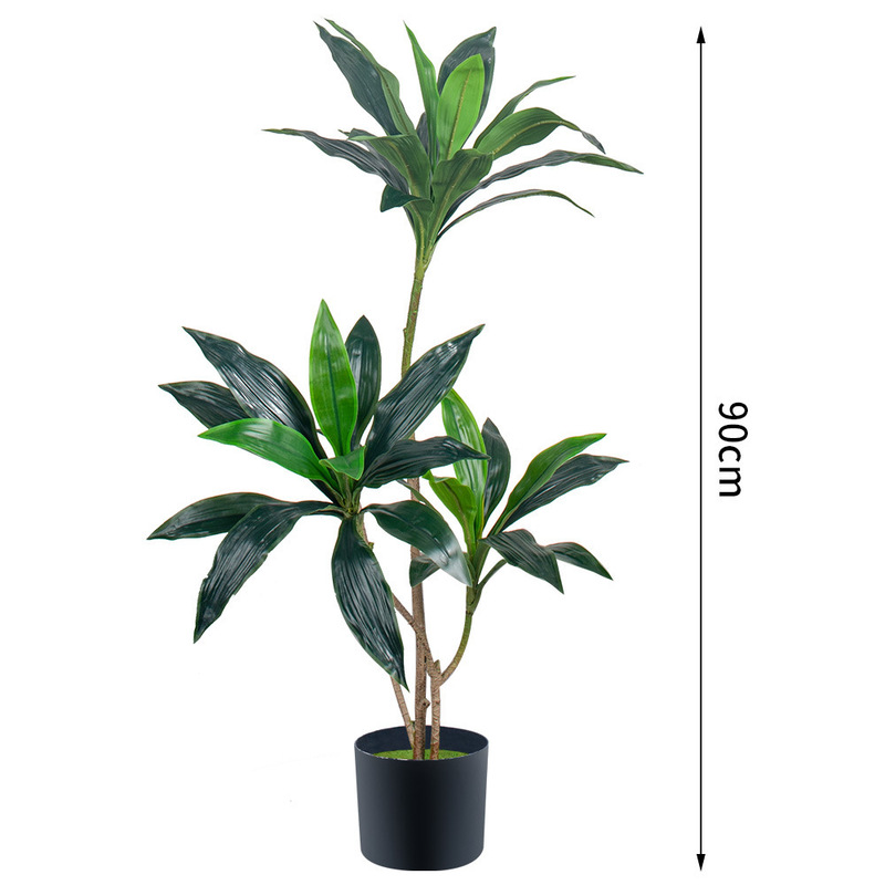 仿真绿植高端轻奢巴西木室内客厅装饰落地摆件仿生假植物盆栽造景|undefined