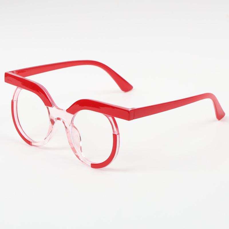 Personalized Owl Anti-Blue Light Glasses, Fashionable Niche Large Frame Street Photography Glasses Frame, Trendy Party Decorative Flat Glasses