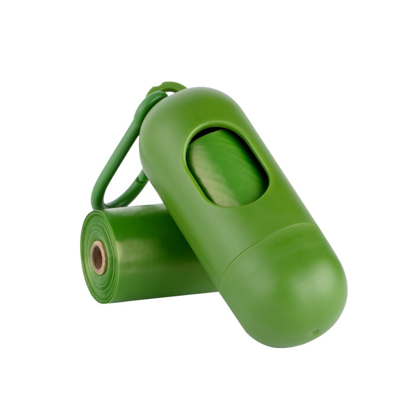 Nuevo estilo bolsa de inodoro bolsa de almacenamiento de mierda pala artefacto portátil perro inodoro mascota bolsa de basura dispensador