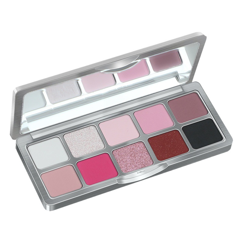 Domestic Cosmetics Brand Shidiya Genuine Ten-Color Eye Shadow Matte Fine Glitter Blue Eye Shadow Palette Yiwu Makeup Wholesale