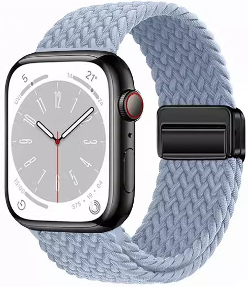 Apple iwatchS9876 時計ストラップ織り磁気バックル時計ストラップ ApplewatchS10 男性と女性の通気性に適しています。|undefined