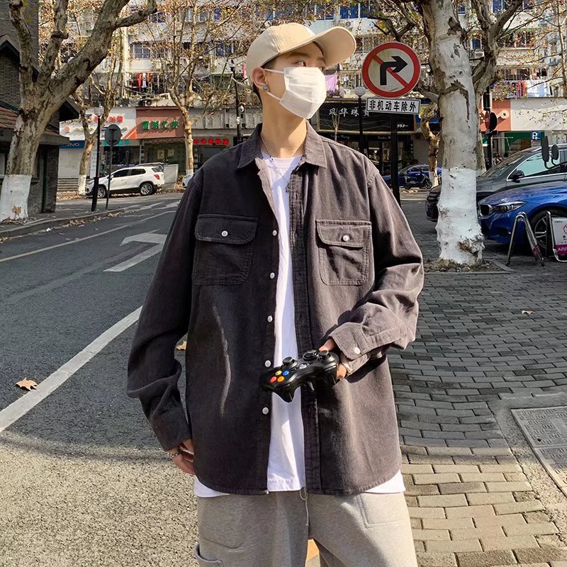 Moda 2024 ropa de pareja, ropa de trabajo, chaqueta con capucha, ropa de otoño para mujer, nuevo estilo coreano, estilo de pareja suelto y versátil para hombre