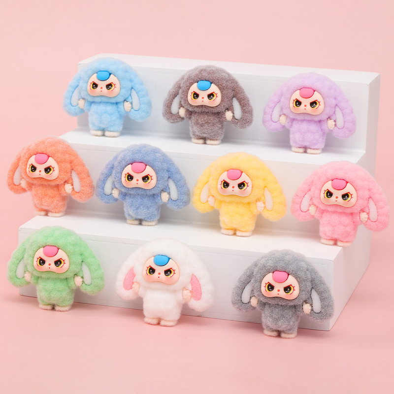 Cute Babythree Cute Doll DIY Trendy Blind Bag Desktop Decoration Ornaments Live Streaming Pair Wholesale Cute Babythree Cute Doll DIY Trendy Blind Bag Desktop Decoration Ornaments Live Streaming Pair Wholesale