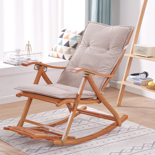 Recliner seat cushion back cushion integrated swivel chair cotton pad all-season universal thick autumn winter folding chair lazy person chair cushion