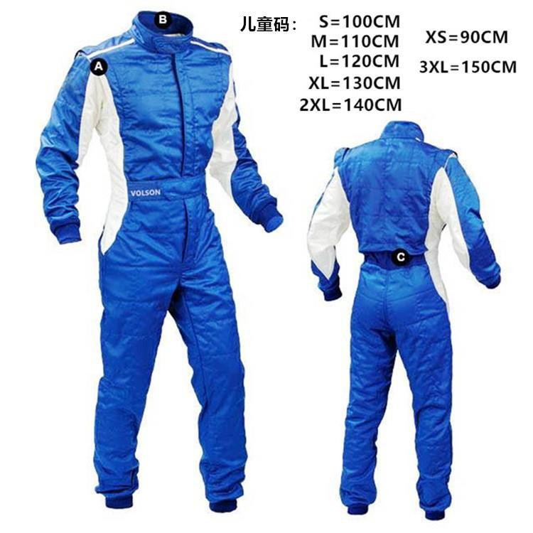 車のOMPの連体のレースの服の2層のカートのオートバイのドリフトのレースの服のビーチの車の服の現物
