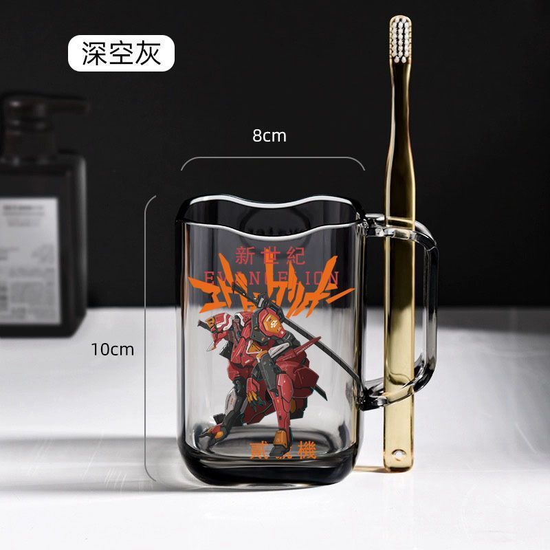 Evangelista dibujos animados cepillo de dientes tazas de enjuague encantador tazas de lavado casero de plástico bebé niño tanque de dientes para niños