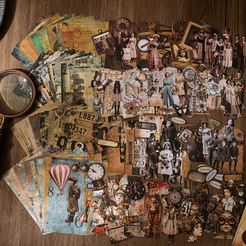 Прекрасный день в простой сумке Ретро ручной работы серии ретро ручной работы