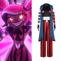 Hazbin Hotel地獄客棧cos服 Velvet 薇爾薇特cosplay服動漫扮演服