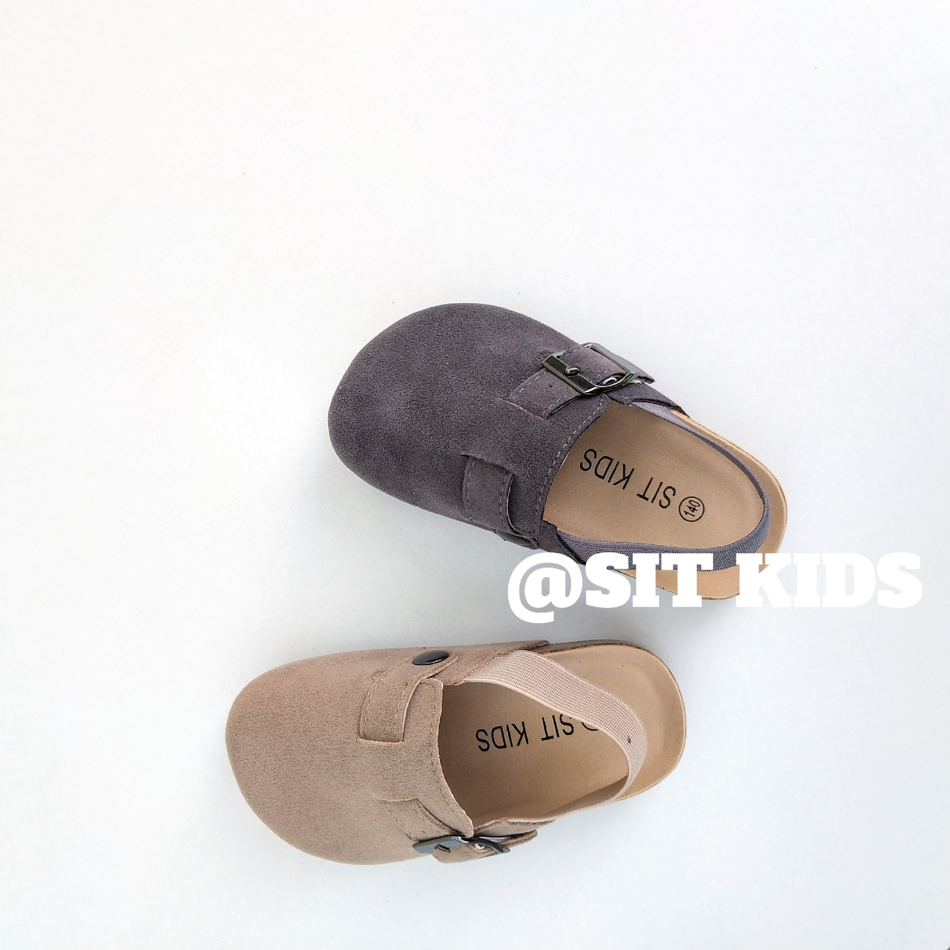 2024 Spring and Autumn New Baotou Slipper Large Head Children's Shoes Korean Style for Men and Women, Middle and Small Children's Half Slipper