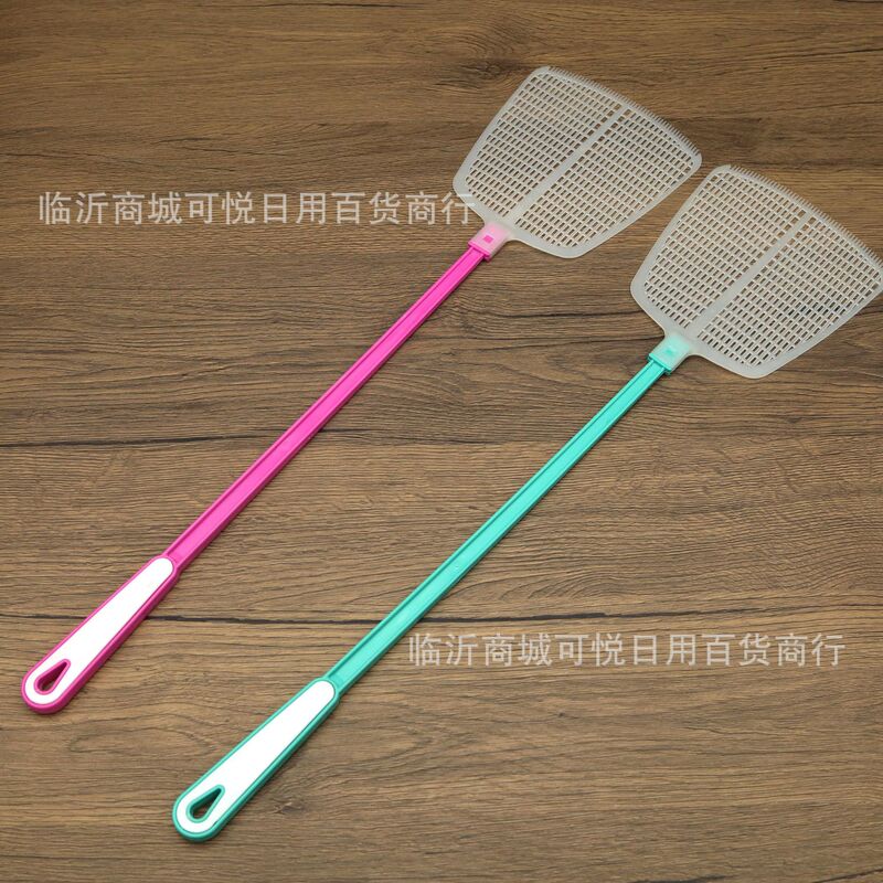 Plastic Fly Swatter with Long Handle, Made of Plastic Material, Small Square Head, from Linyi Daily Necessities