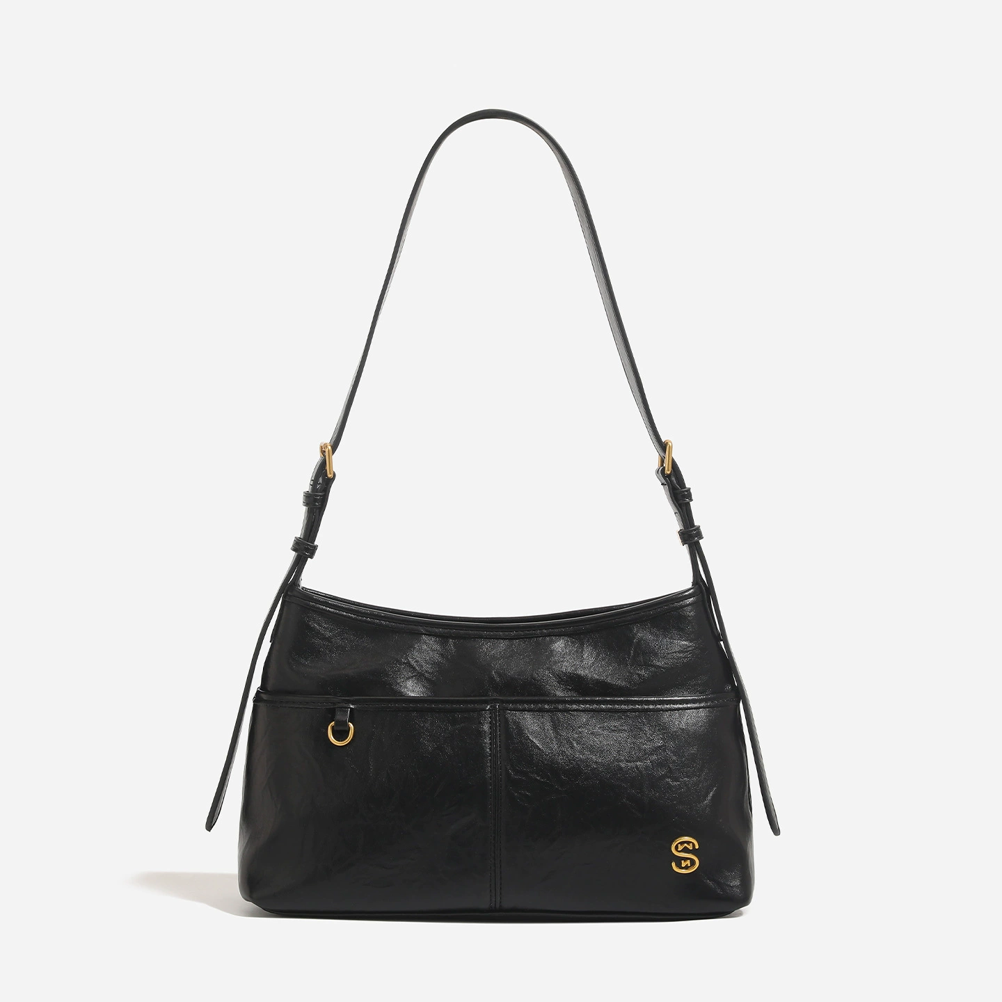 Small design capacious shoulder bag, one-shoulder bag, high-end