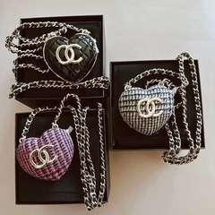 小香風秋冬新商品の愛毛は斜めに掛けて包みの長いチェーンを飾ることができます。