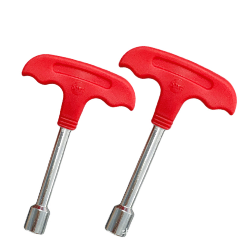 批量优惠6.35T型套筒接杆5.5mm6mm7mmT型螺丝刀套筒扳手