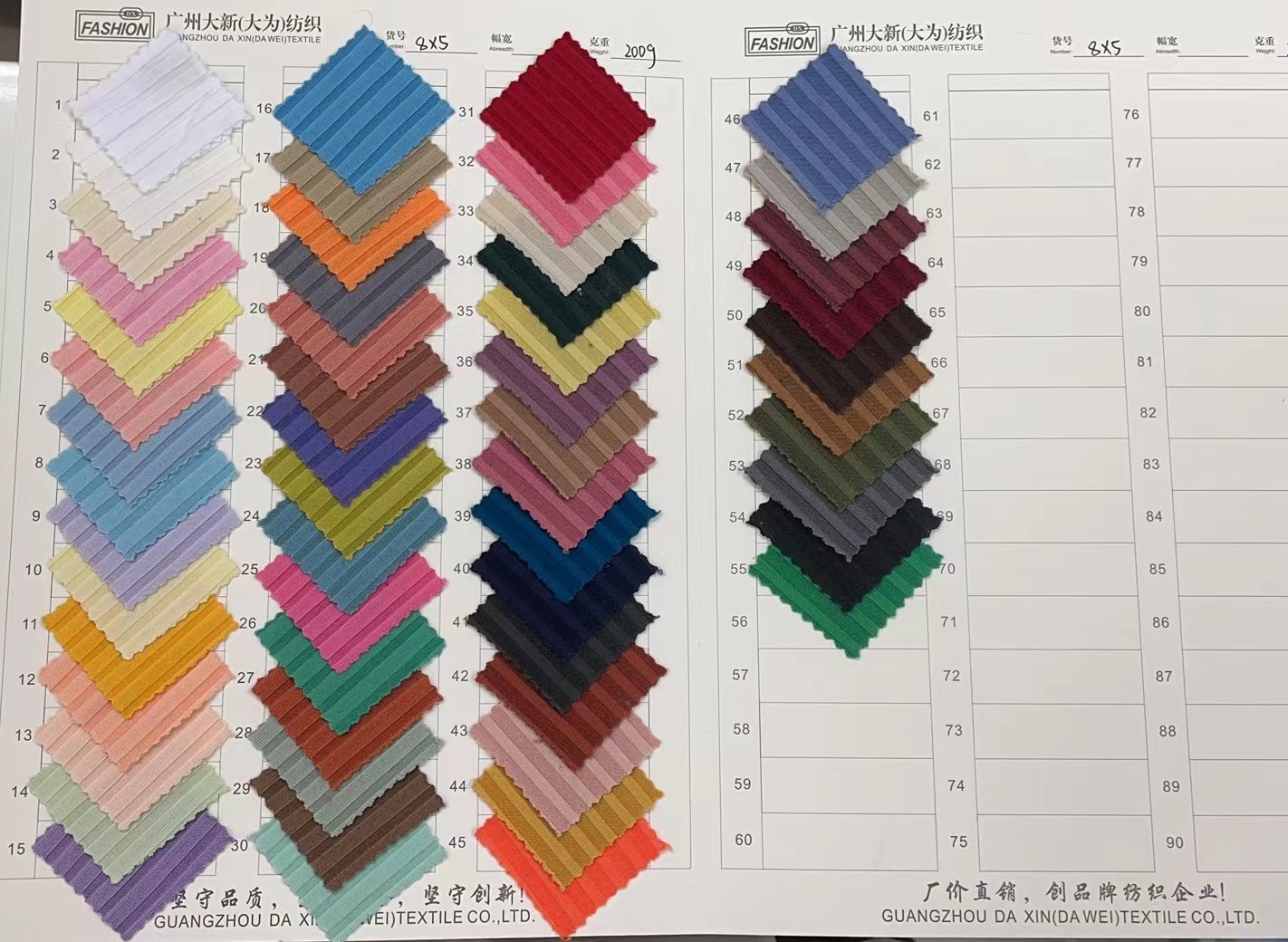 跨境电商爆款面料8*5 适合打底衫背心等 中大厂家直销批发 布