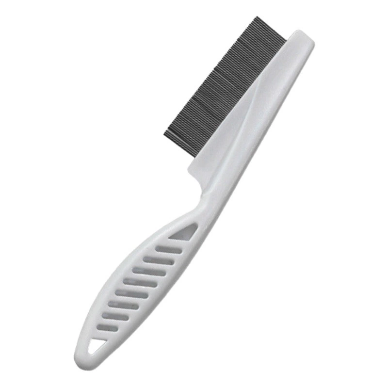 Расческа от блох для домашних животных в наличии оптом расческа для собак и кошек гребень от блох расческа для удаления волос Расческа для домашних животных