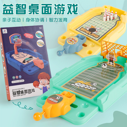 Finger ejection football machine for children and boys educational parent-child interactive tabletop game basketball bowling fun gift
