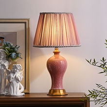 景德镇陶瓷中式 复古台灯感客厅现代简约装饰结婚卧室 床头灯