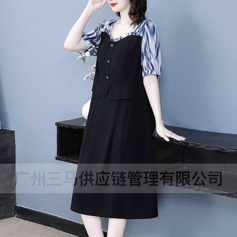 2025 летняя шифоновая мода атмосферная дама 30-летняя молодая мама