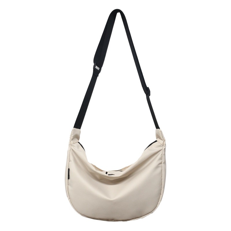 Men's Bag High-end Shoulder Crossbody Bag Large Capacity Simple All-match College Student Commuter Men's Bag Travel Bag