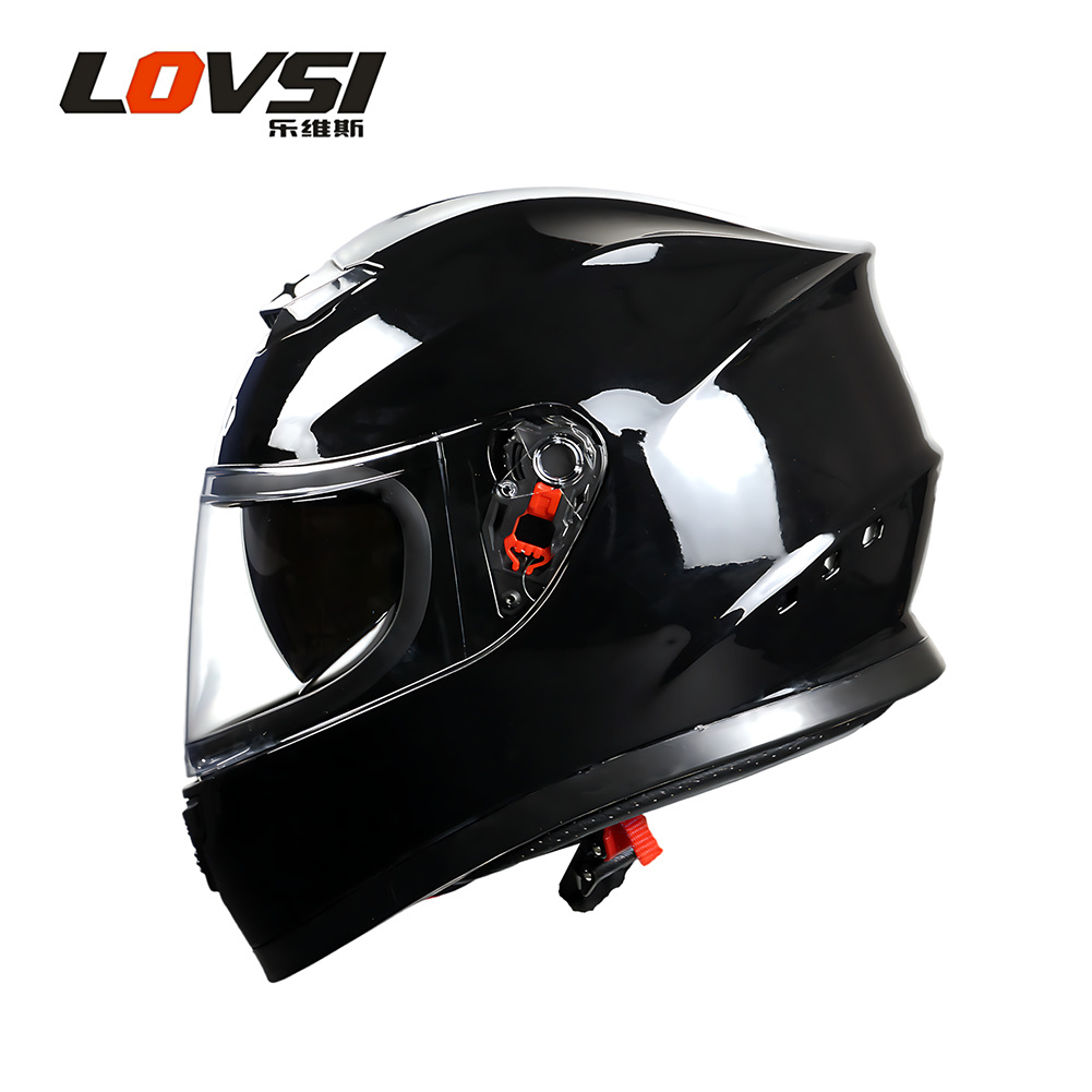 Comercio exterior exclusivamente para motocicletas, hombres y mujeres, cascos completos de doble lente, bicicletas, motocicletas eléctricas, cuatro estaciones, cascos completos de personalidad fresca y de seguridad