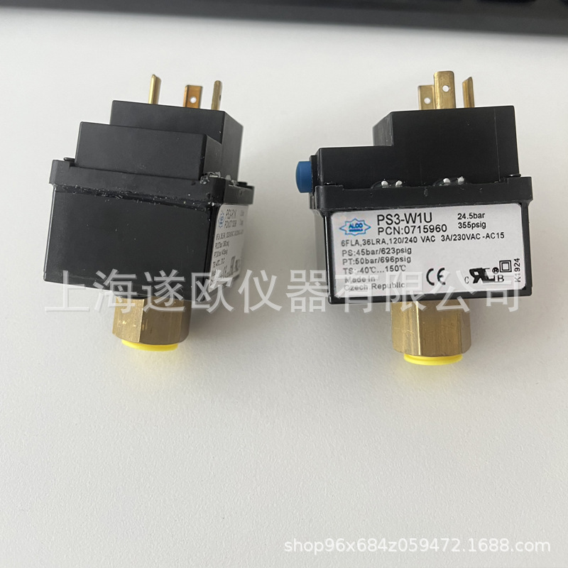 ALCO艾柯PS3-W1U压力开关 压力控制器  空压机空调制冷设备配件