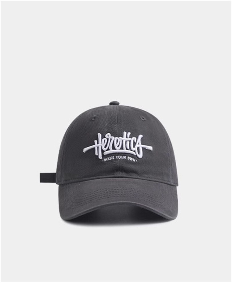 Estilo de tendencia americana bordada letras gorra de pato mujer primavera y otoño nueva moda retro versátil gorra de béisbol