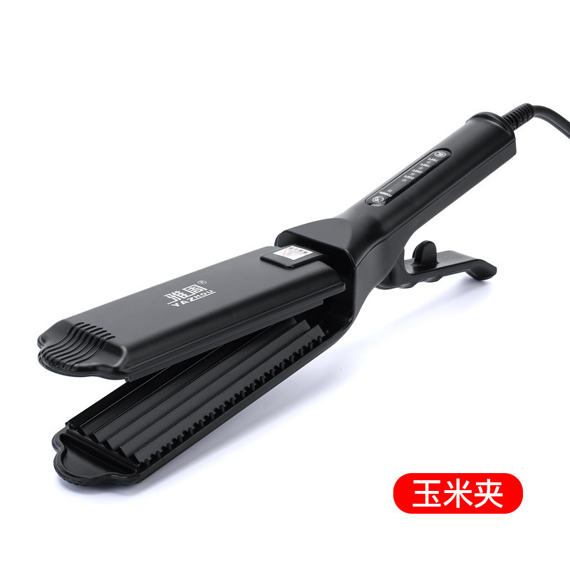 雅周电夹板四档温控拉直板夹直发器玉米须夹烫头发神器垫发根蓬松|undefined