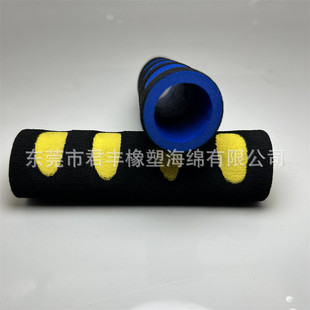Abrasion Resistant Rubber and Plastic Sponge Armrest Skeleton Cover Anti-Slip Fingerprint Nbr Foam Handle Cover Nitrile Rubber Hollow Tube