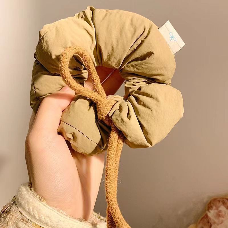 14＃【卡其色】绵柔充棉发圈